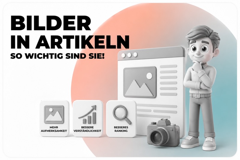 Bilder auf Websites sind wichtig: Wie platziere ich ein Foto richtig? Alle Antworten.