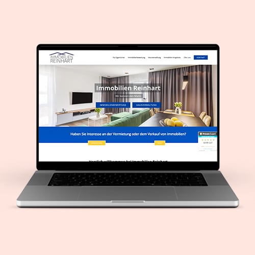 Website-Erstellung für Immobilienmakler Reinhart aus Essen