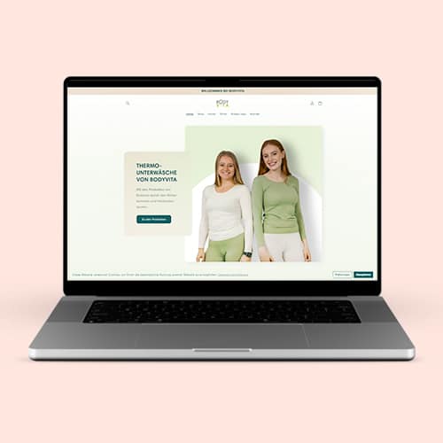 Online-Shop-Erstellung & Optimierung für BodyVita