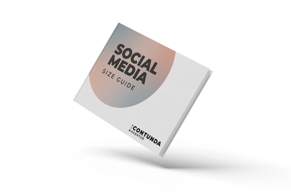 Social Media Size Guide von Contunda