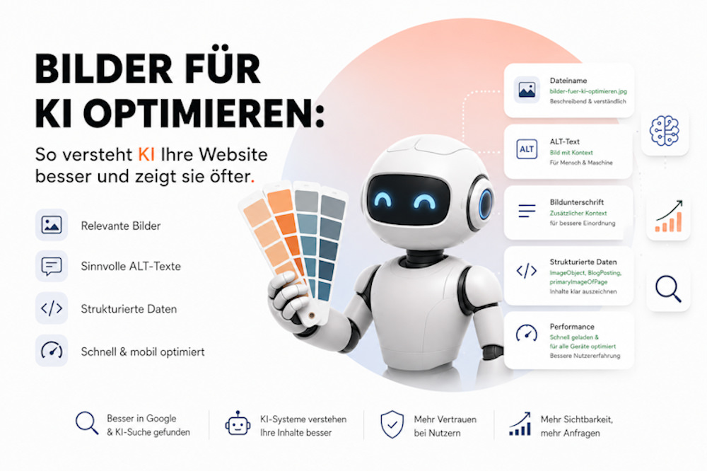 Bilder für KI optimieren: So machen Sie Ihre Website für Google, ChatGPT & Co. verständlicher - Contunda hilft weiter!