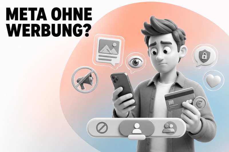 Facebook und Instagram ohne Werbung mit verschiedenen Meta-Abo-Optionen